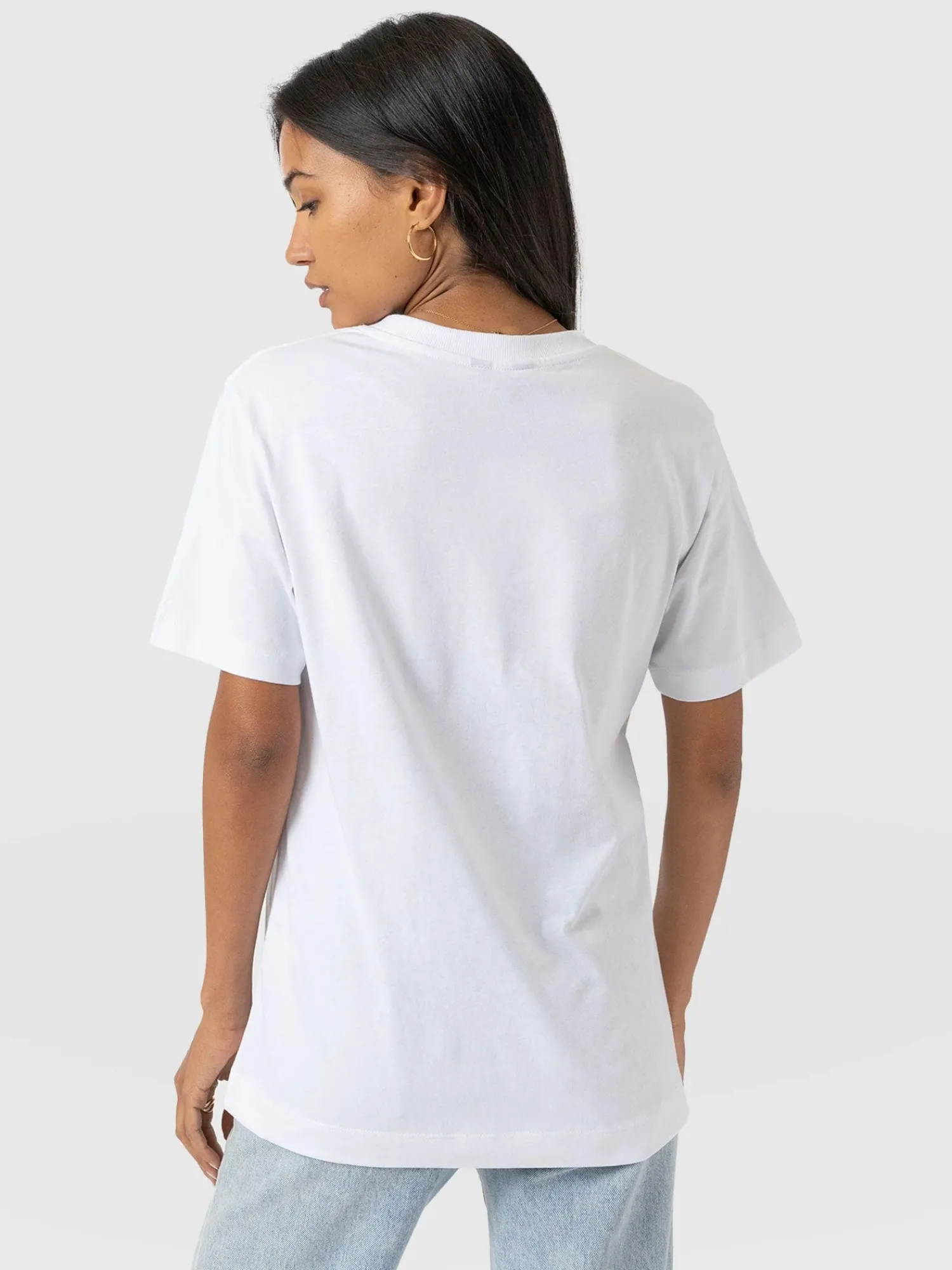 Fashion Saint and Sofia Finsbury Crew Neck Tee - White