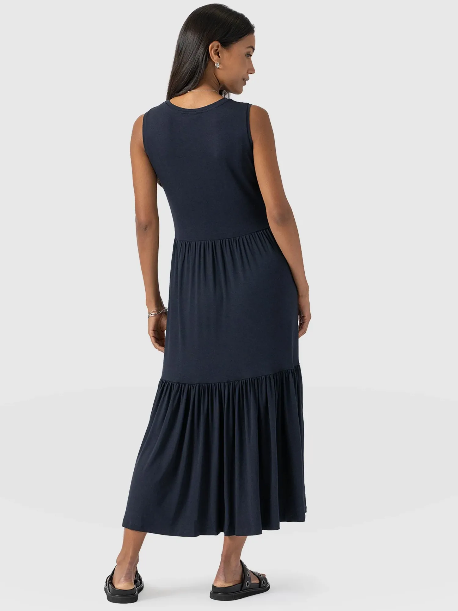 Discount Saint and Sofia Greenwich Dress - Navy
