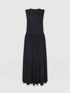 Discount Saint and Sofia Greenwich Dress - Navy