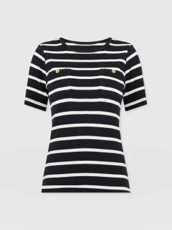 Sale Saint and Sofia Helena Tee - Stripe