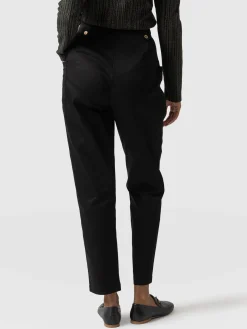 Online Saint and Sofia High Waisted Cargo Pant - Black