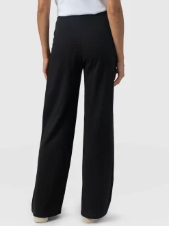 Best Saint and Sofia Keller Wide Leg Pant - Black