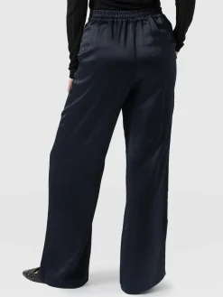 Clearance Saint and Sofia Langley Wide Leg Pant - Navy
