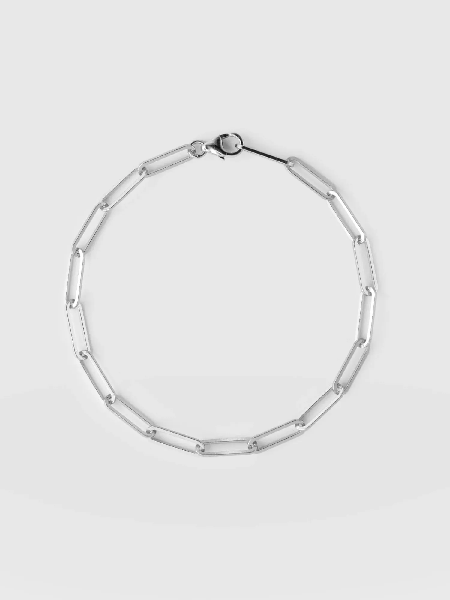 Outlet Saint and Sofia Link Chain Bracelet - Silver