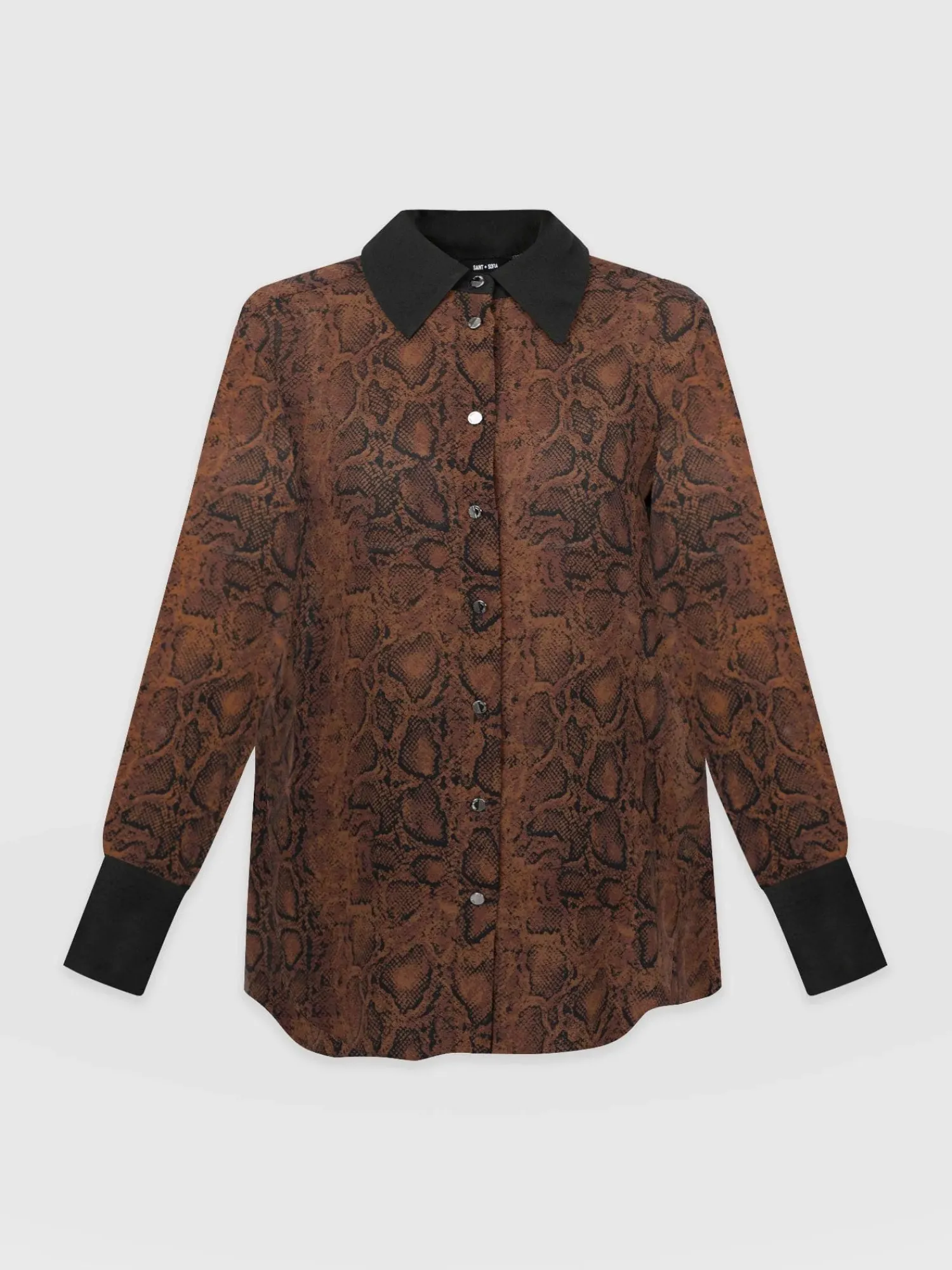 Best Saint and Sofia Madison Shirt - Brown Snake