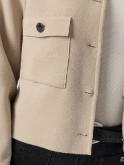 New Saint and Sofia Maeva Knit Jacket - Cream