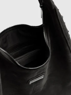 New Saint and Sofia Margot Hobo Shoulder Bag - Black
