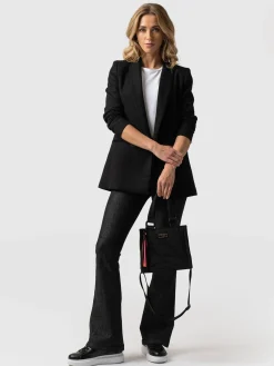Outlet Saint and Sofia Mini Penny Tote Bag - Black