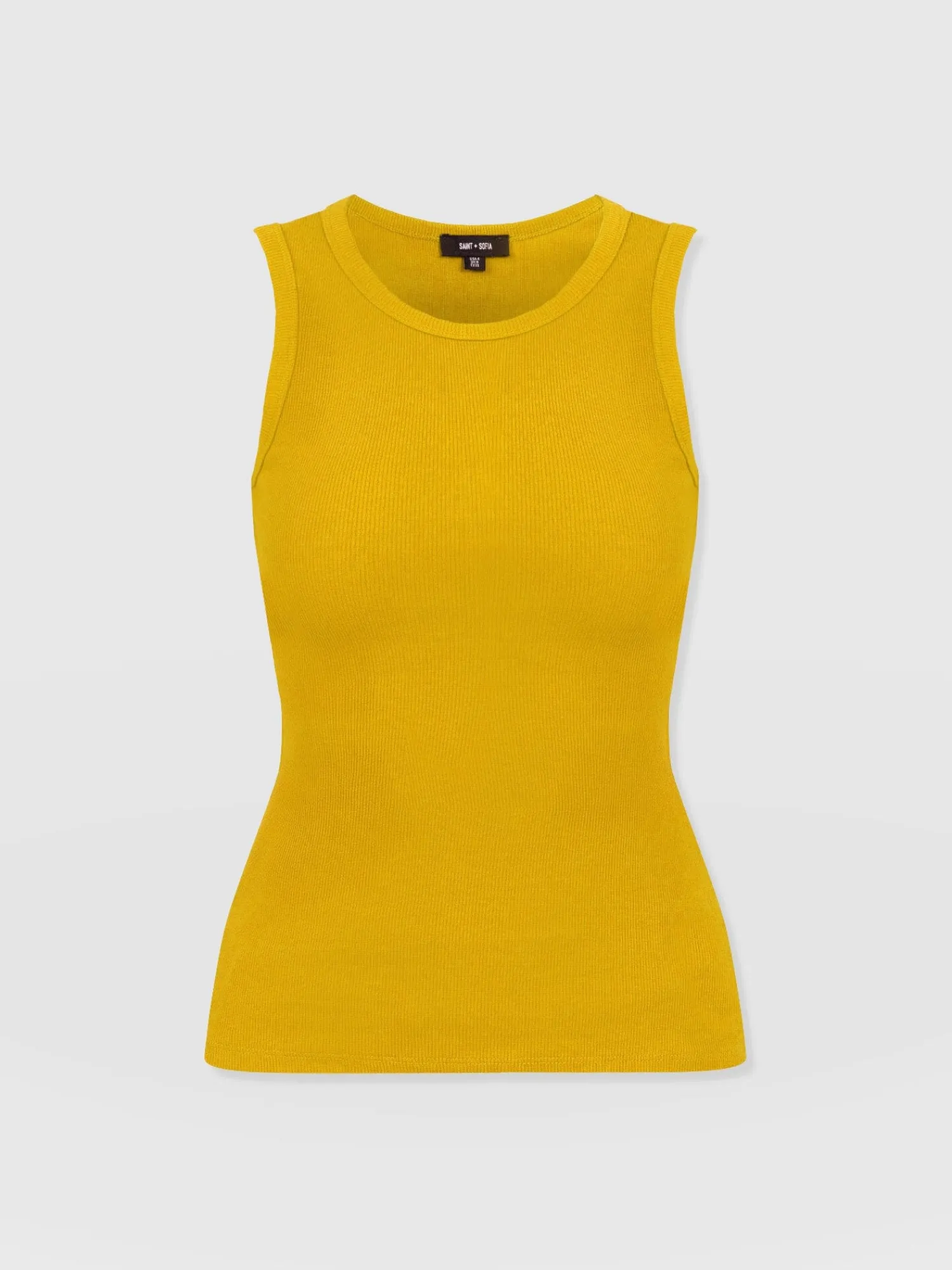 Discount Saint and Sofia Nova Racer Vest - Mustard