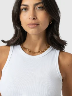 Online Saint and Sofia Nova Racer Vest - White