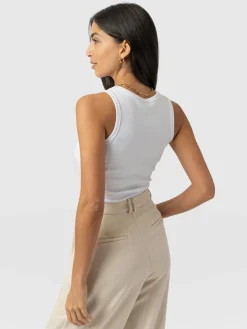 Online Saint and Sofia Nova Racer Vest - White