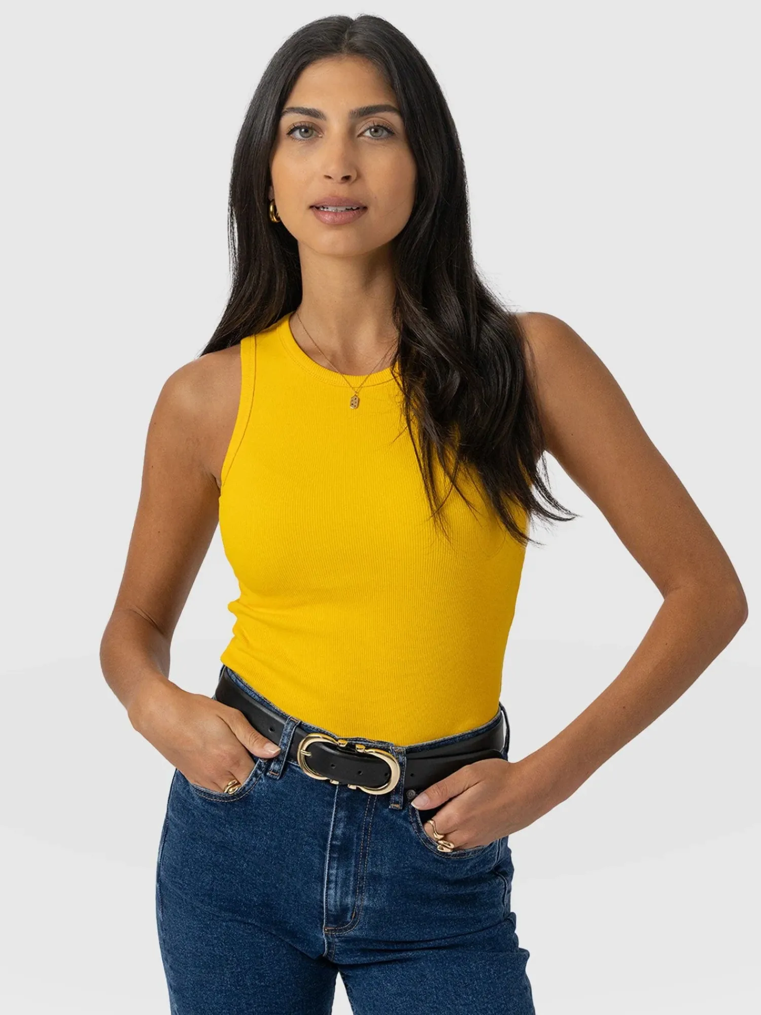 Hot Saint and Sofia Nova Racer Vest - Yellow