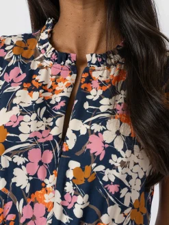 Best Saint and Sofia Orla Dress - Navy Cream Floral