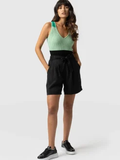 Clearance Saint and Sofia Pimlico Short - Black