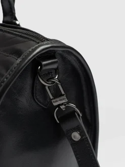 Online Saint and Sofia Quilted Maeve Duffle Bag - Black
