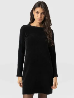 Online Saint and Sofia Raya Knit Dress - Black