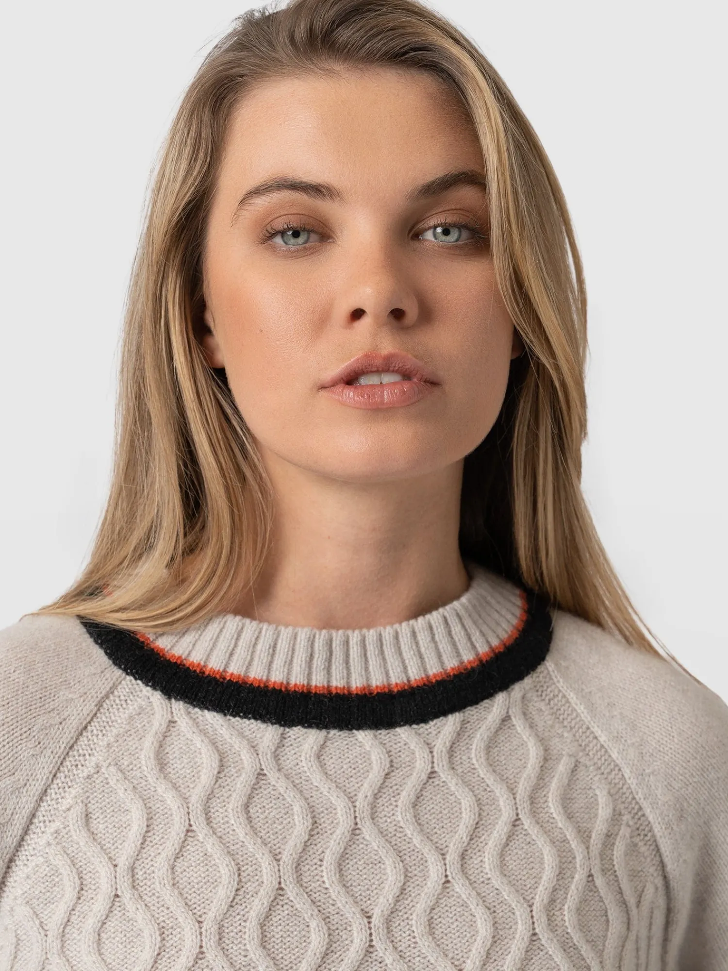 New Saint and Sofia Rayner Cashmere Jumper - Beige
