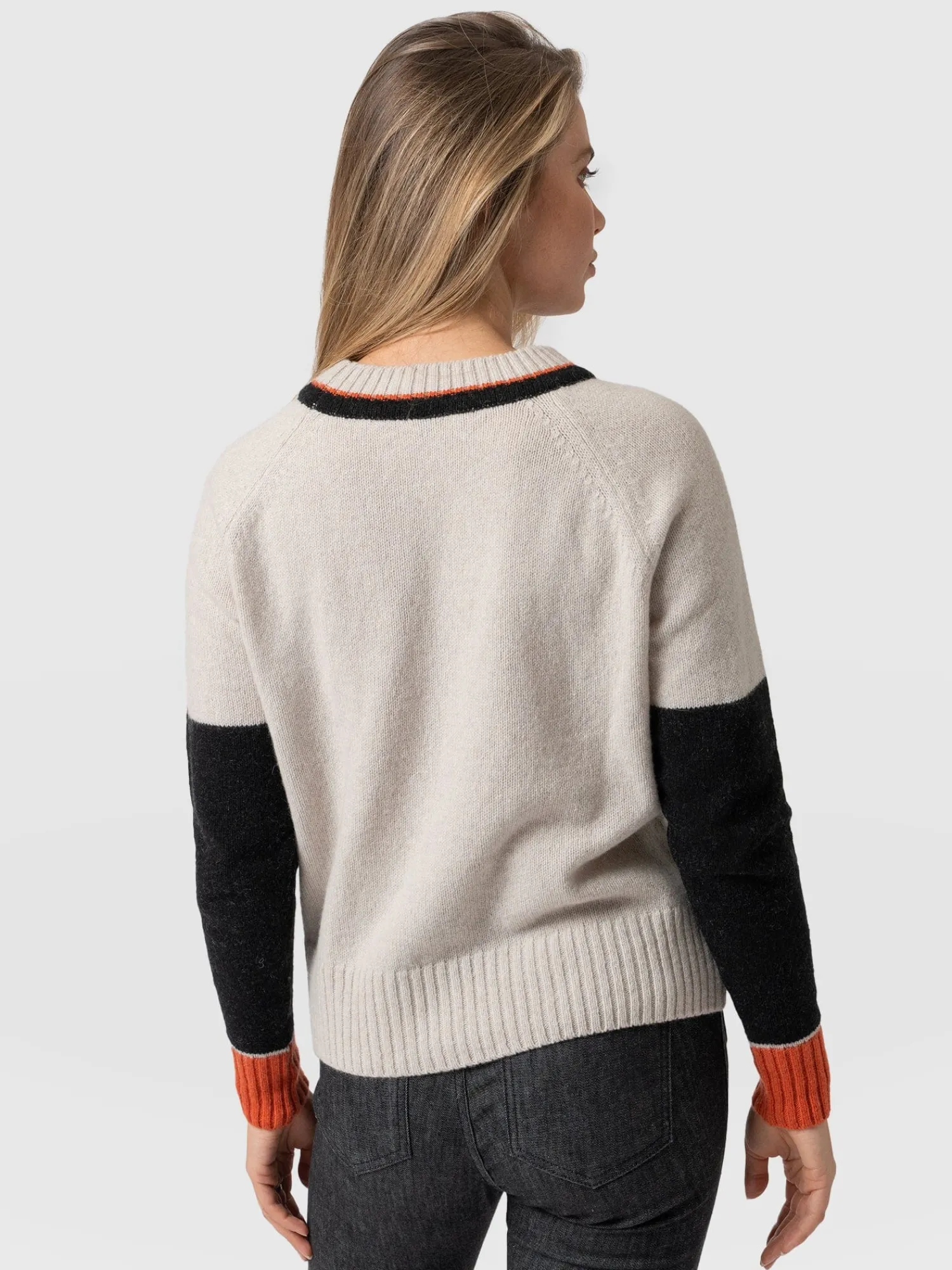 New Saint and Sofia Rayner Cashmere Jumper - Beige