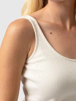 Outlet Saint and Sofia Rib Cami - Cream