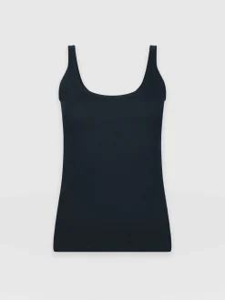 Clearance Saint and Sofia Rib Cami - Navy