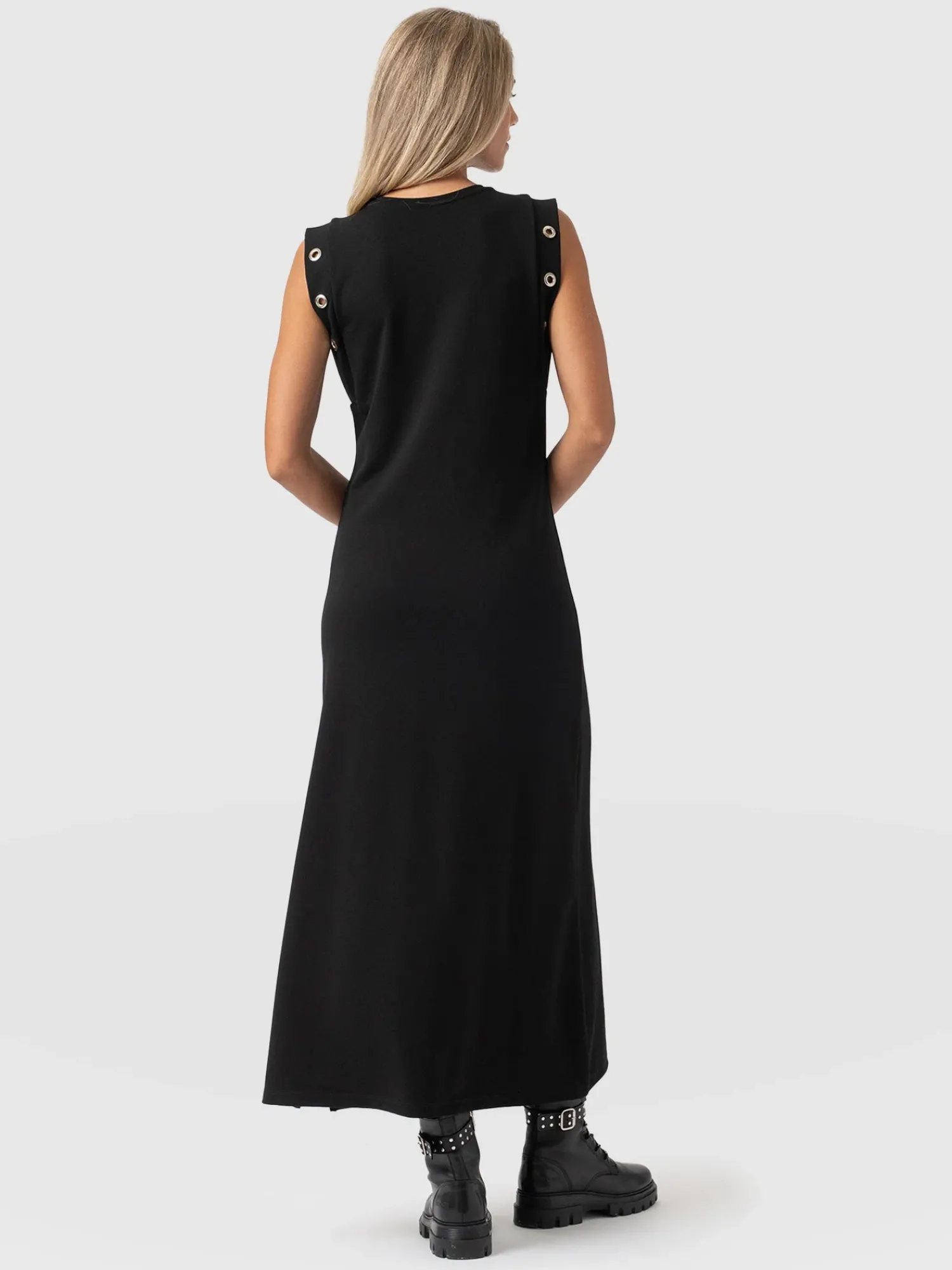 Hot Saint and Sofia Rowan Dress - Black Eyelet
