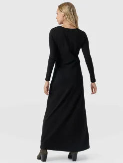 Online Saint and Sofia Runway Maxi Dress - Black