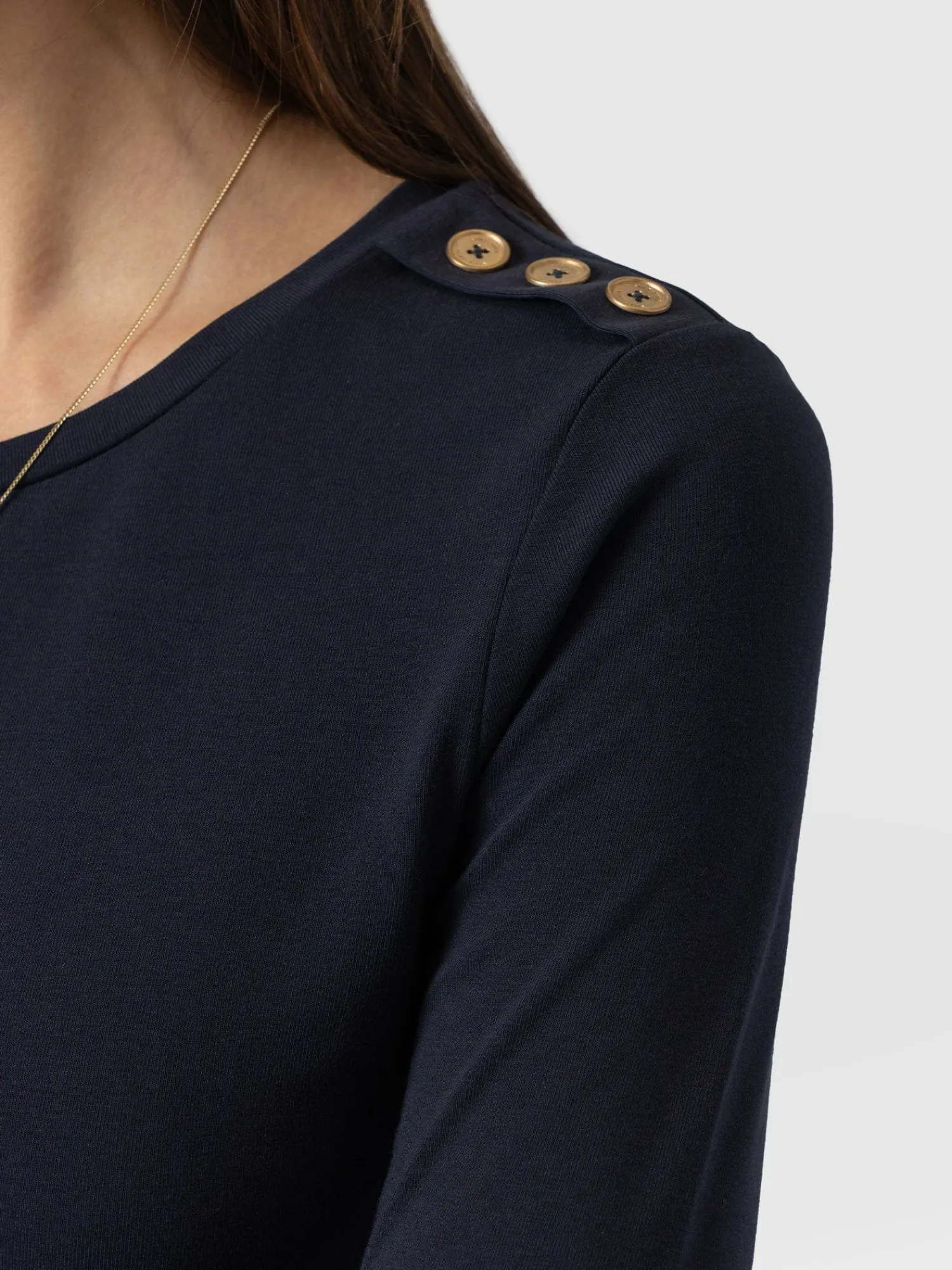 Hot Saint and Sofia Runway Maxi Dress - Navy