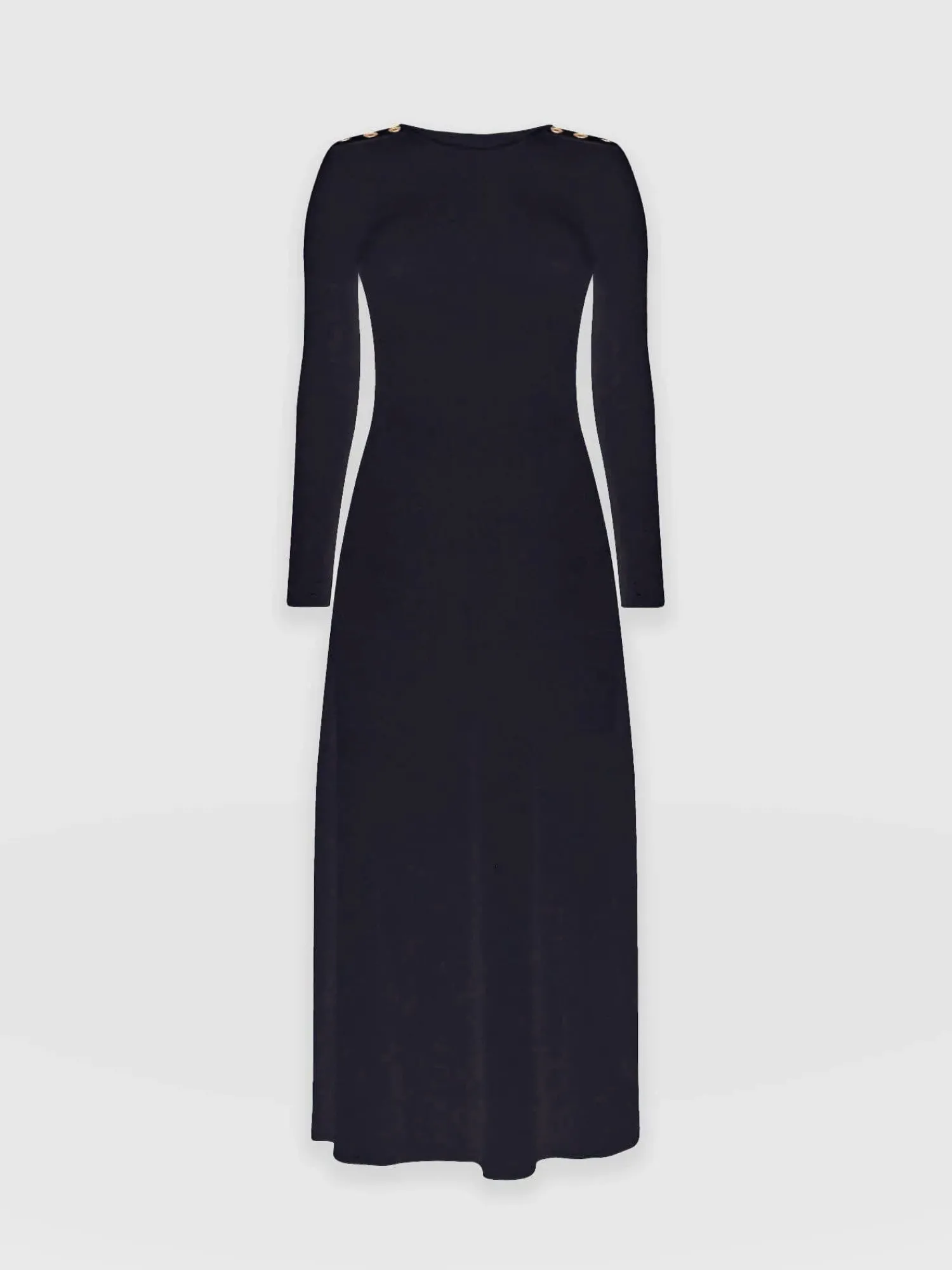 Hot Saint and Sofia Runway Maxi Dress - Navy