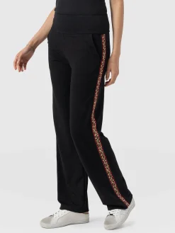 Clearance Saint and Sofia Runway Pant - Black Leopard