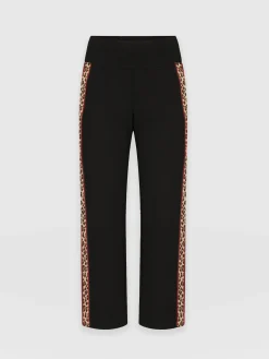Clearance Saint and Sofia Runway Pant - Black Leopard