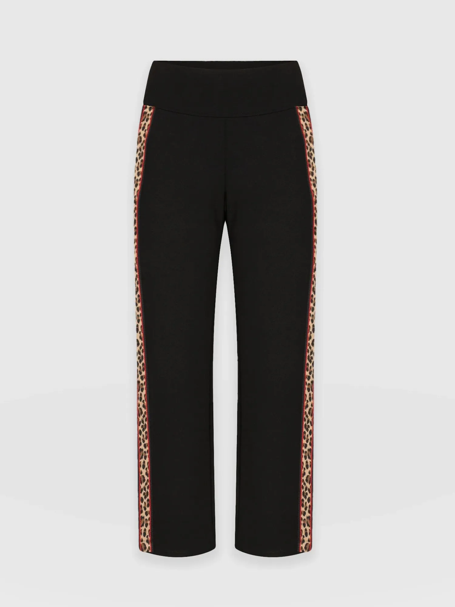 Clearance Saint and Sofia Runway Pant - Black Leopard