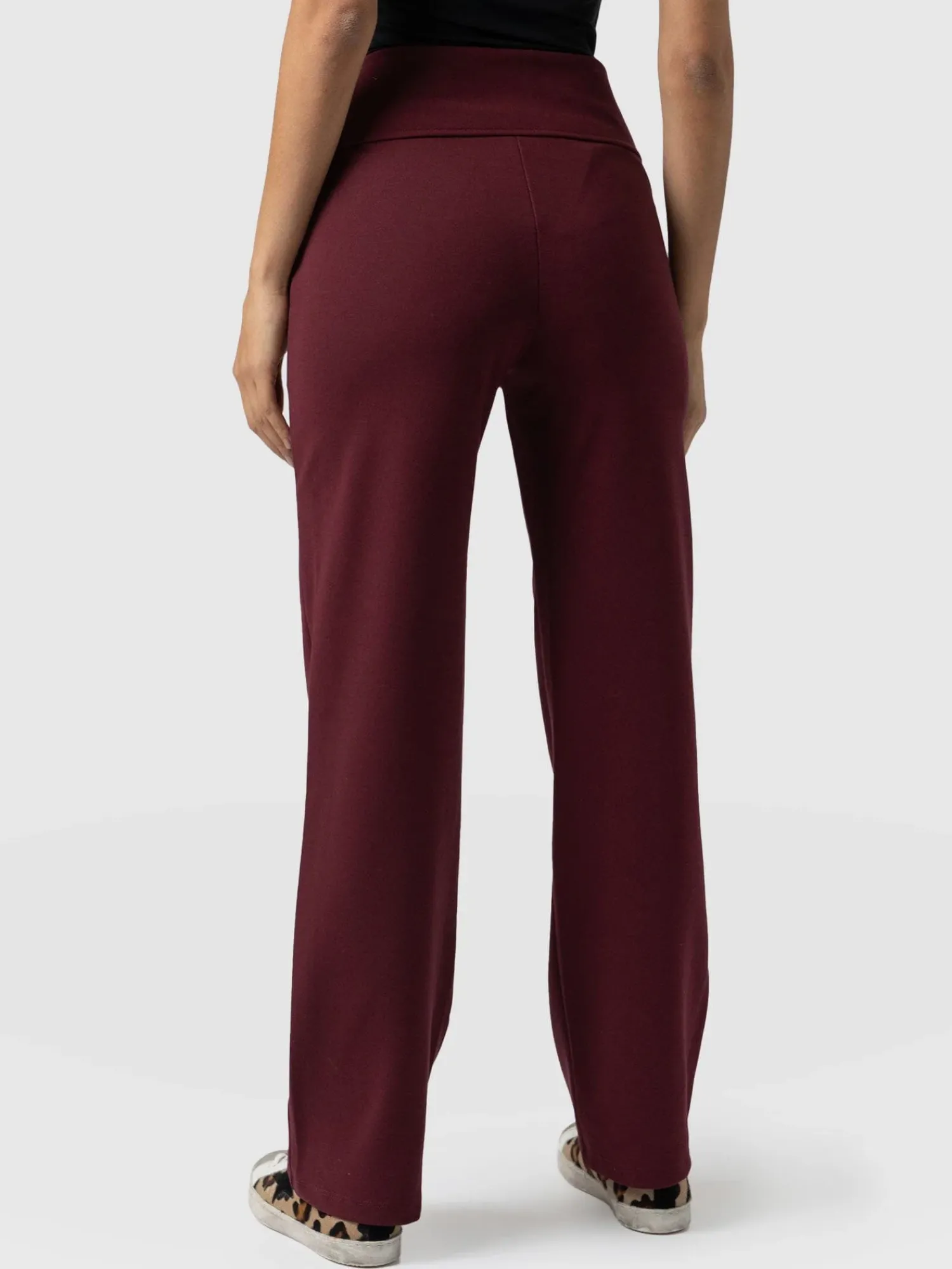 Fashion Saint and Sofia Runway Pant - Burgundy