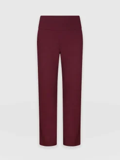 Fashion Saint and Sofia Runway Pant - Burgundy