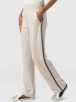 New Saint and Sofia Runway Pant - Light Beige Stripe