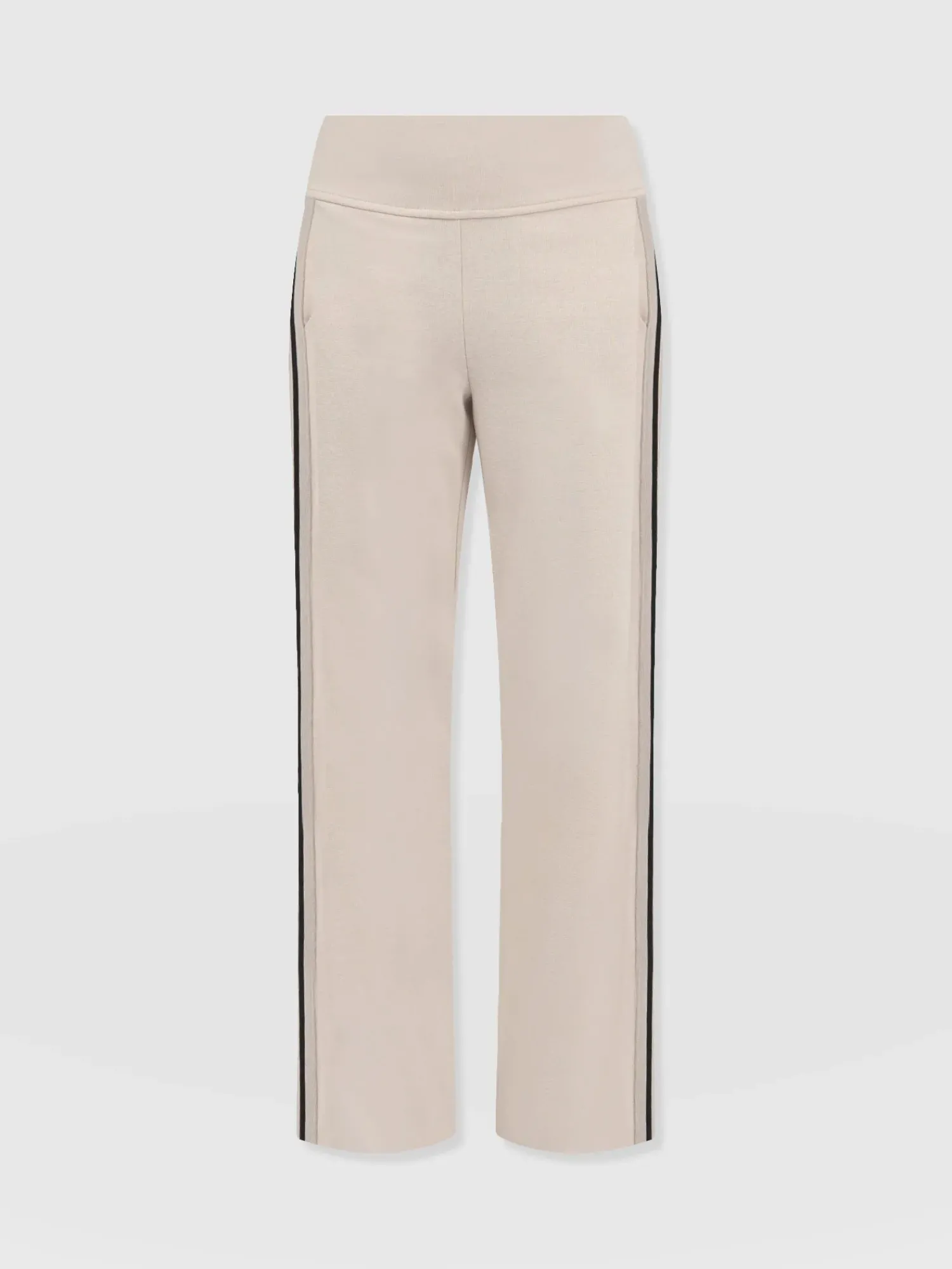 New Saint and Sofia Runway Pant - Light Beige Stripe