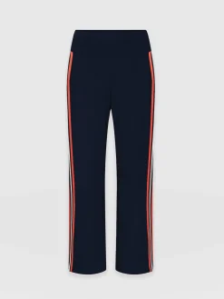 Best Saint and Sofia Runway Pant - Navy Red Stripe