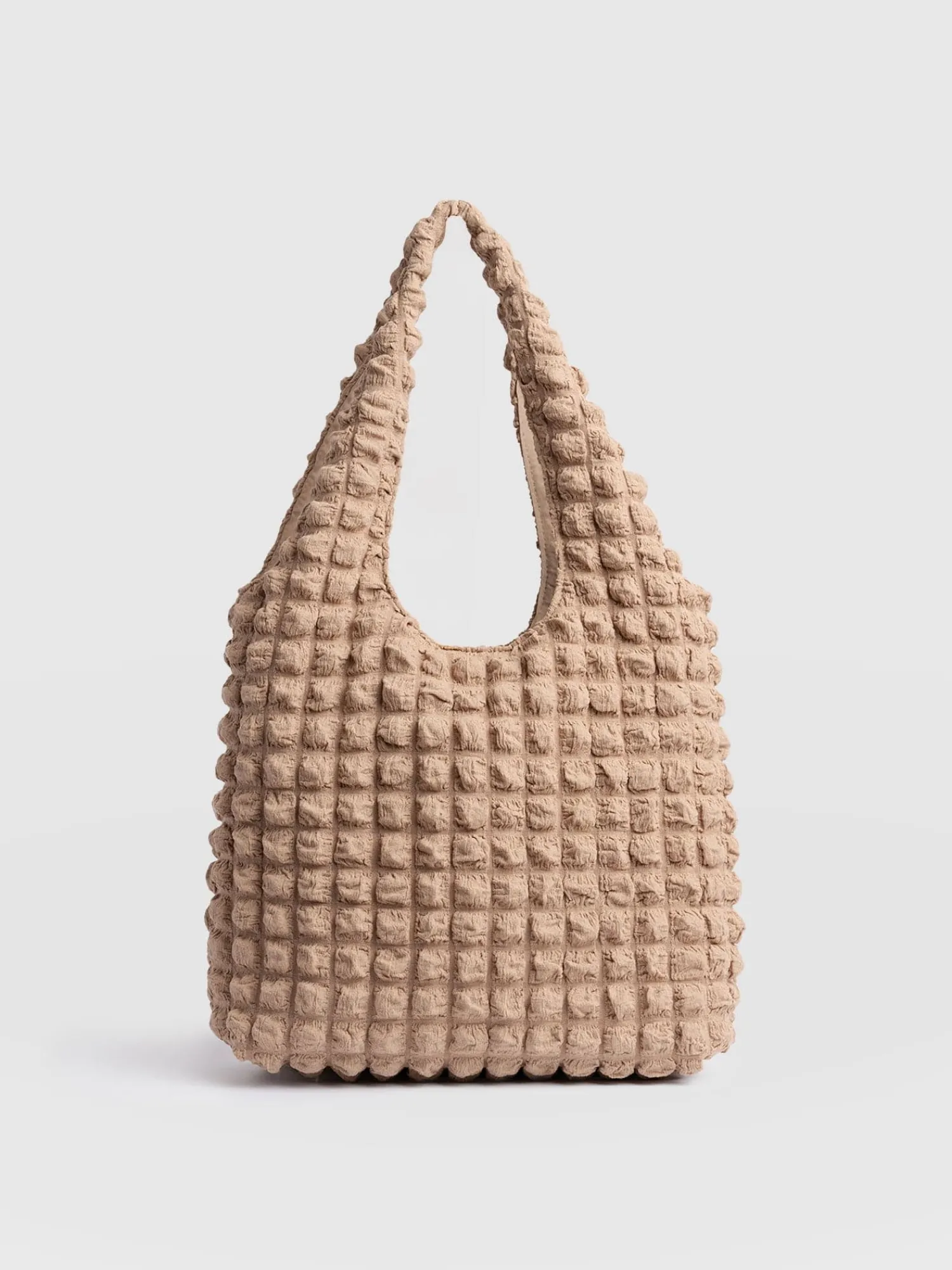 Fashion Saint and Sofia Soho Shoulder Tote Bag - Beige