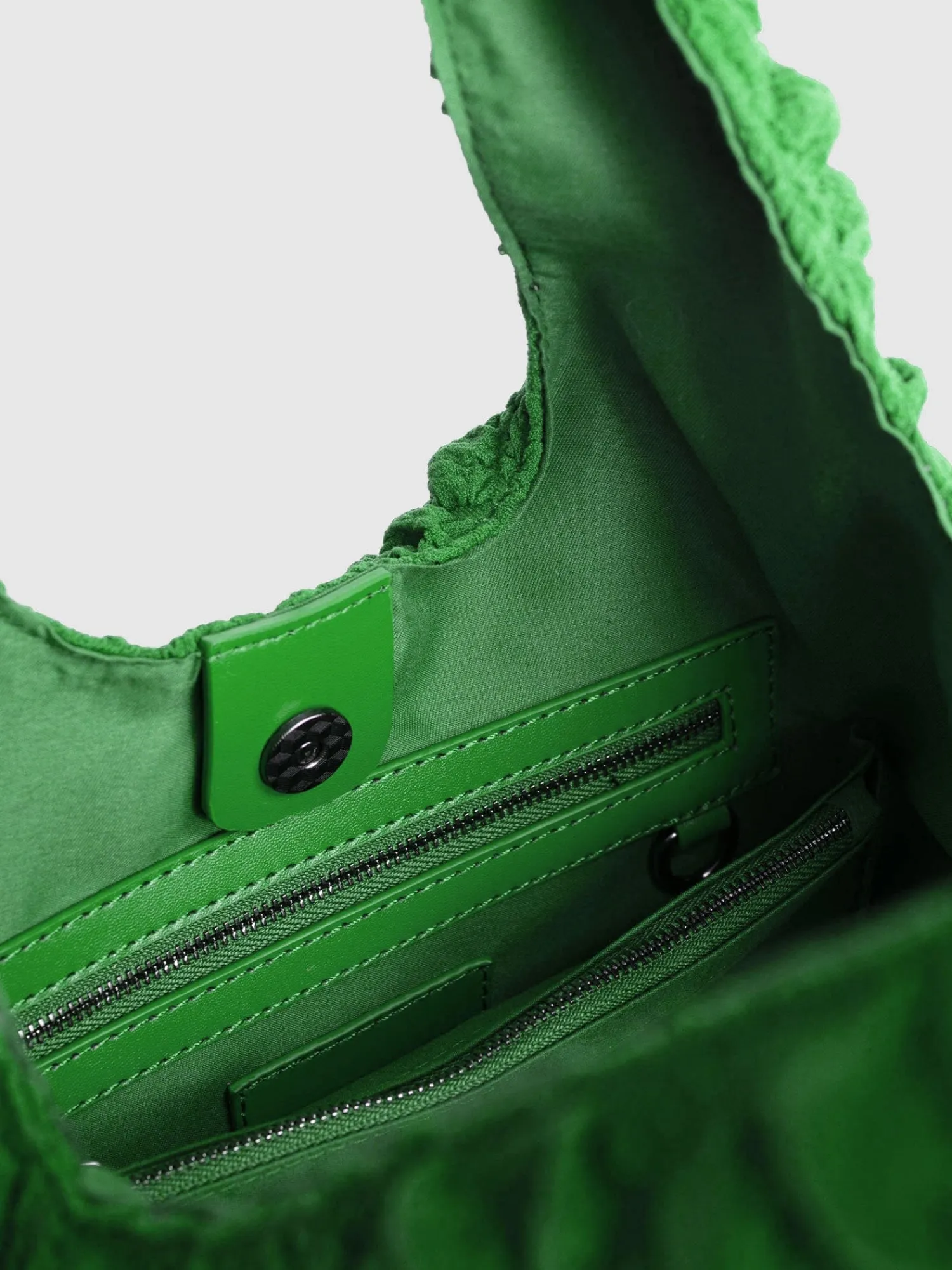 Discount Saint and Sofia Soho Shoulder Tote Bag - Green