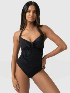 Best Saint and Sofia Sol Tankini Top - Black