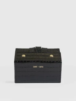 Best Saint and Sofia Sunglasses Multi Case - Black Croc