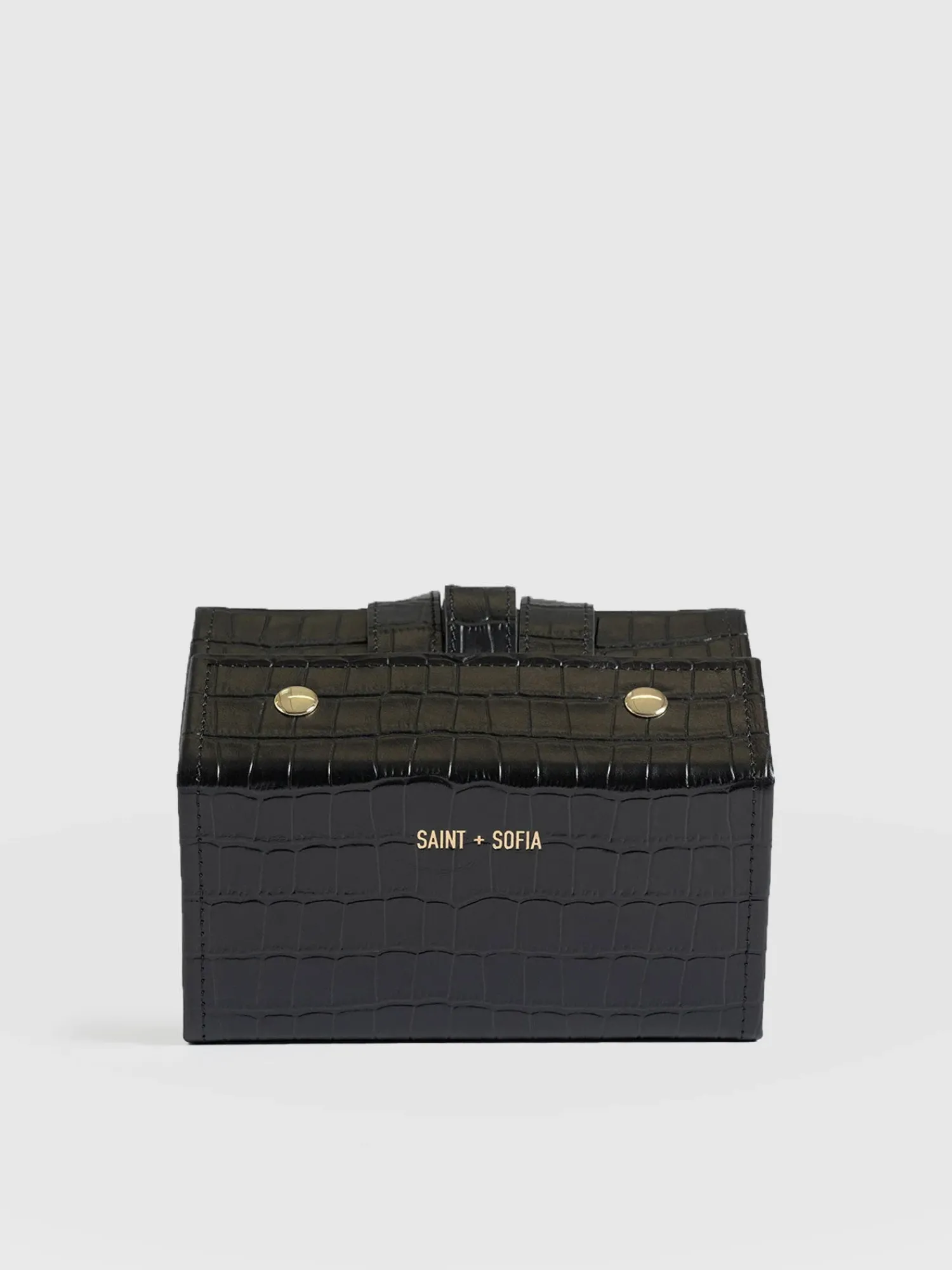 Best Saint and Sofia Sunglasses Multi Case - Black Croc