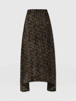 New Saint and Sofia Sutton Skirt - Ditsy Leopard