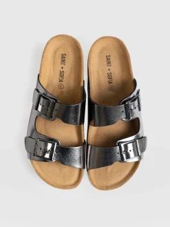 Online Saint and Sofia Sutton Slide - Gunmetal