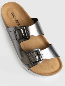 Online Saint and Sofia Sutton Slide - Gunmetal