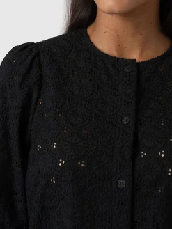 Best Saint and Sofia Tabitha Blouse - Black Broderie