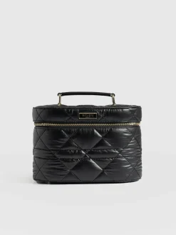 Fashion Saint and Sofia Vanity Case - Black