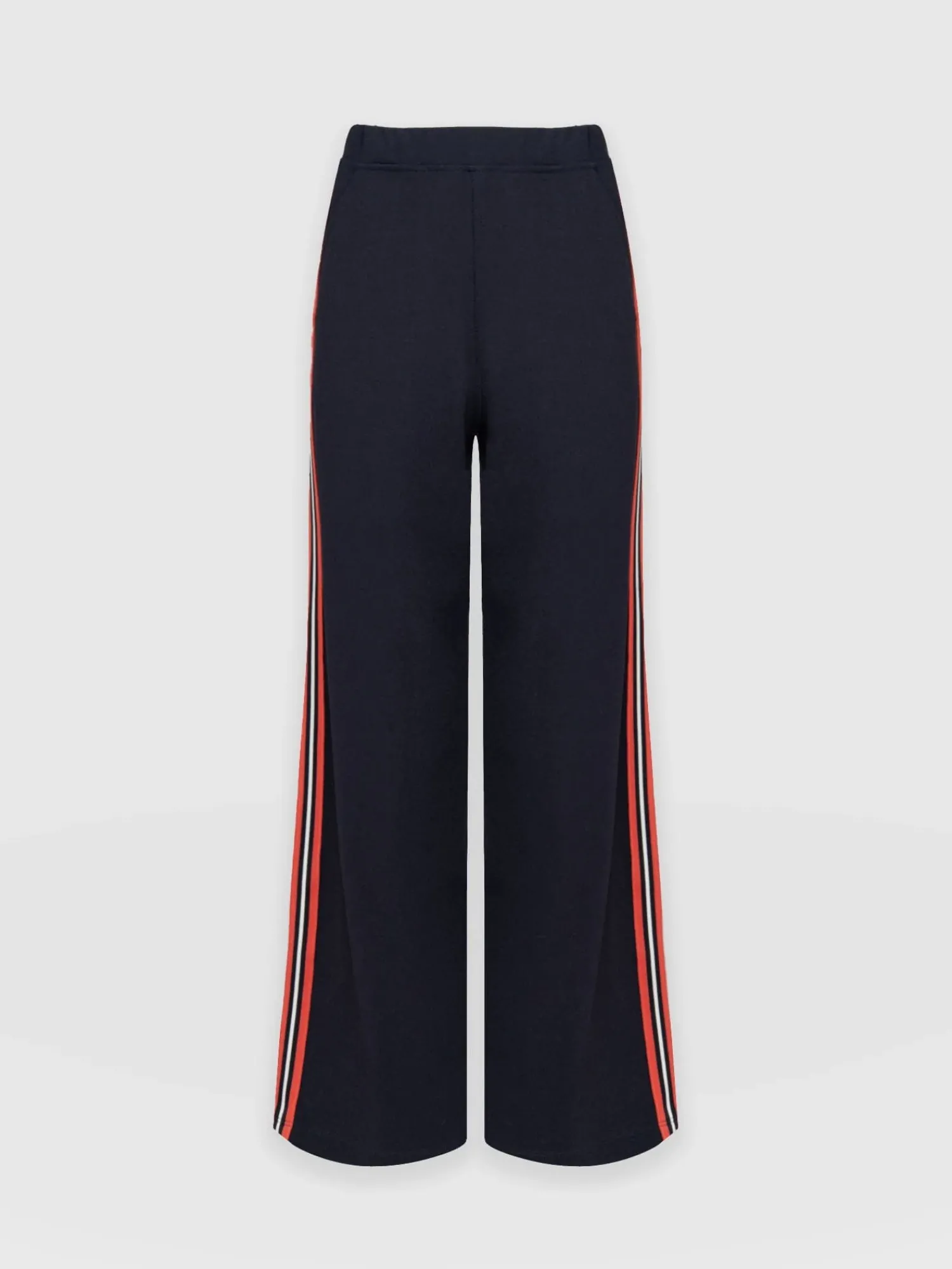 New Saint and Sofia Victory Straight Leg Pant - Navy/Red Stripe