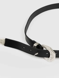New Saint and Sofia Western Belt - Black