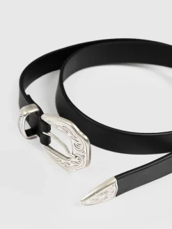 New Saint and Sofia Western Belt - Black