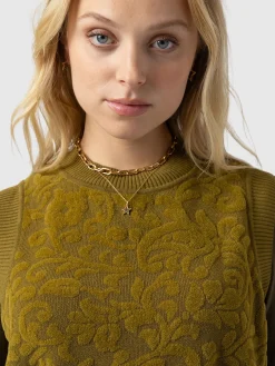 Outlet Saint and Sofia Wren Sleeveless Knit - Olive